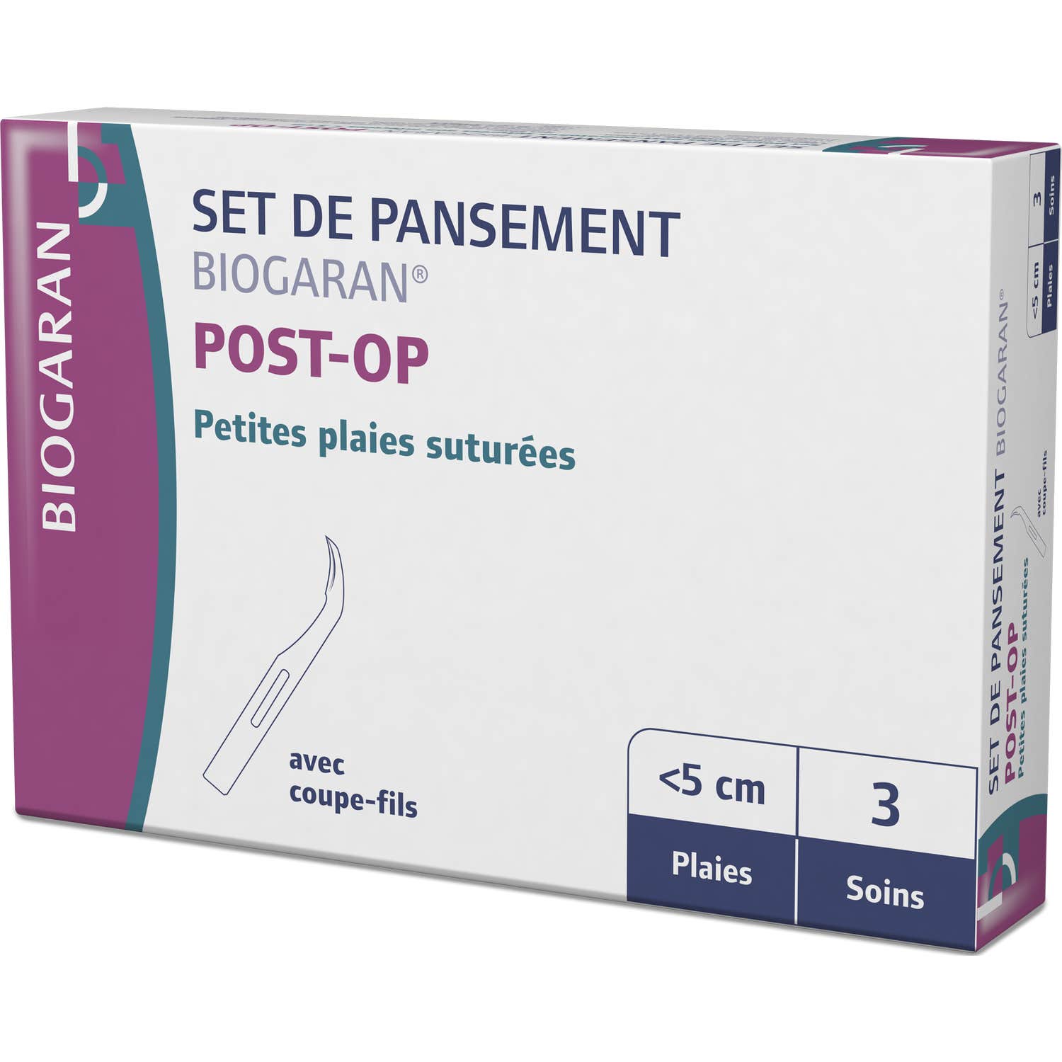 Biogaran Set Pansement Postop PP 3uts