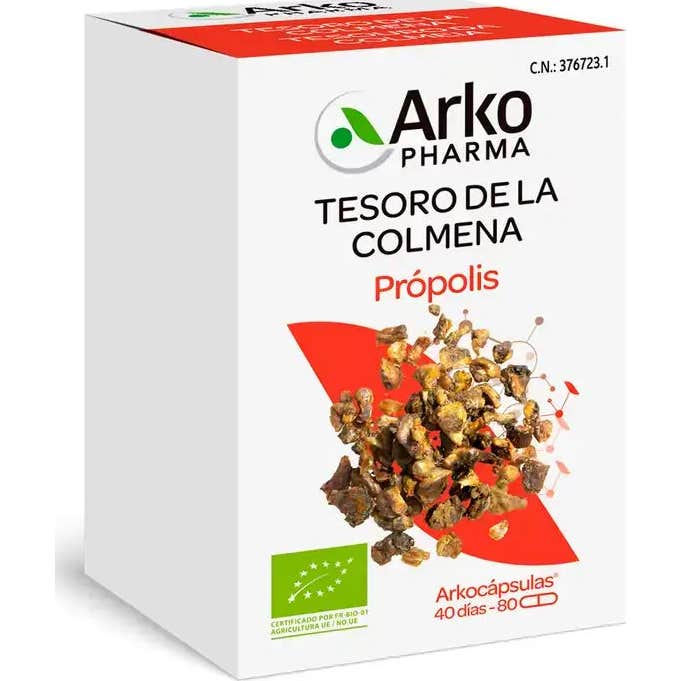 Arkopharma Arkogélules Propolis Bio 80capsules