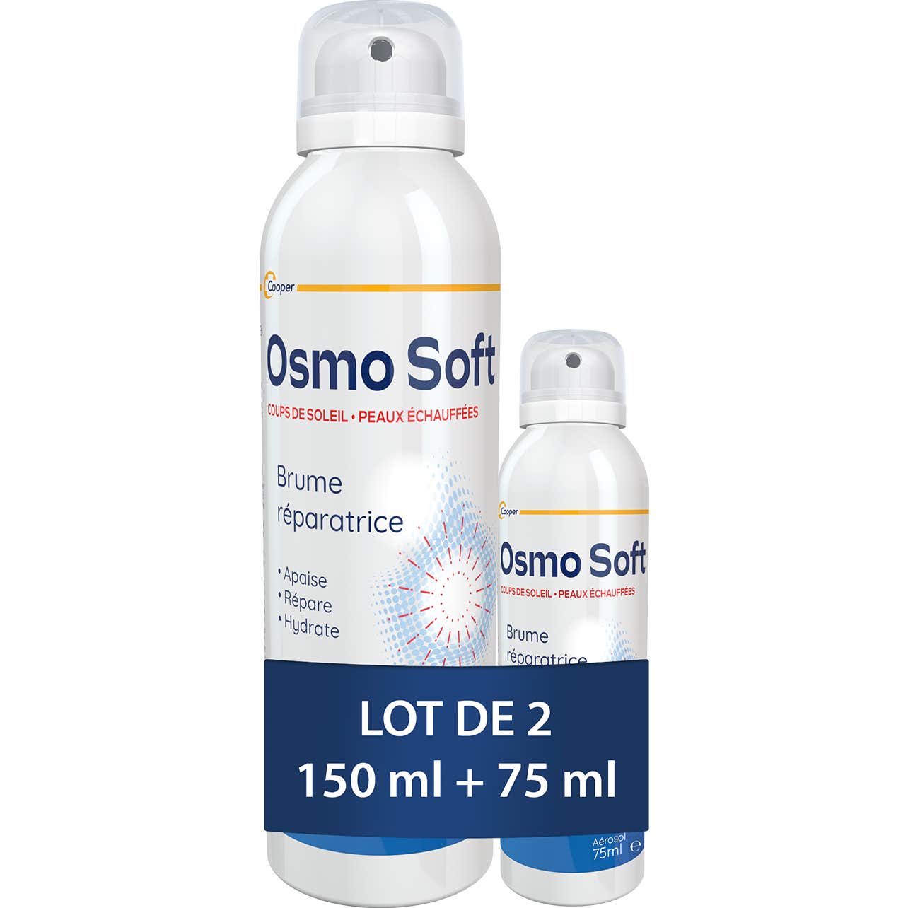 Osmosoft Brume Réparatrice Coups De Soleil 150ml + 75ml
