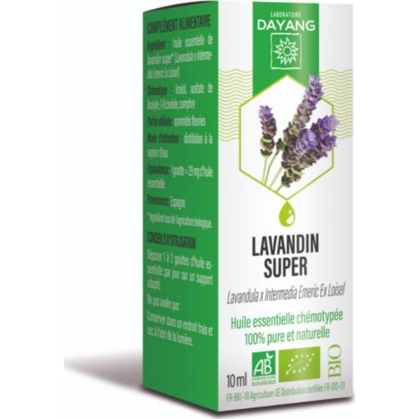 Dayang Lavandin Super Huile Essentielle Bio 10ml