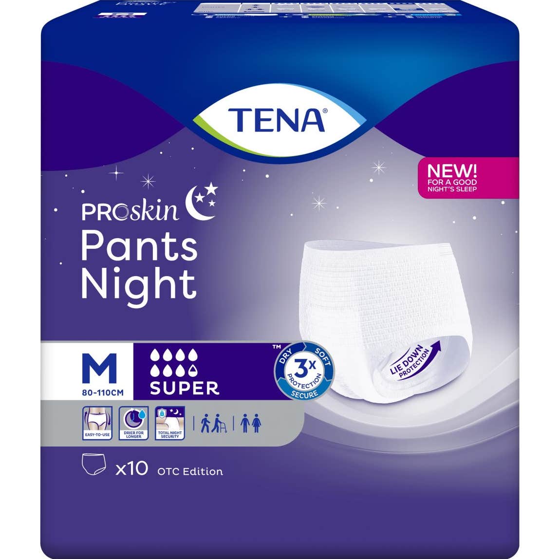 Tena Pants Night M 10Pz