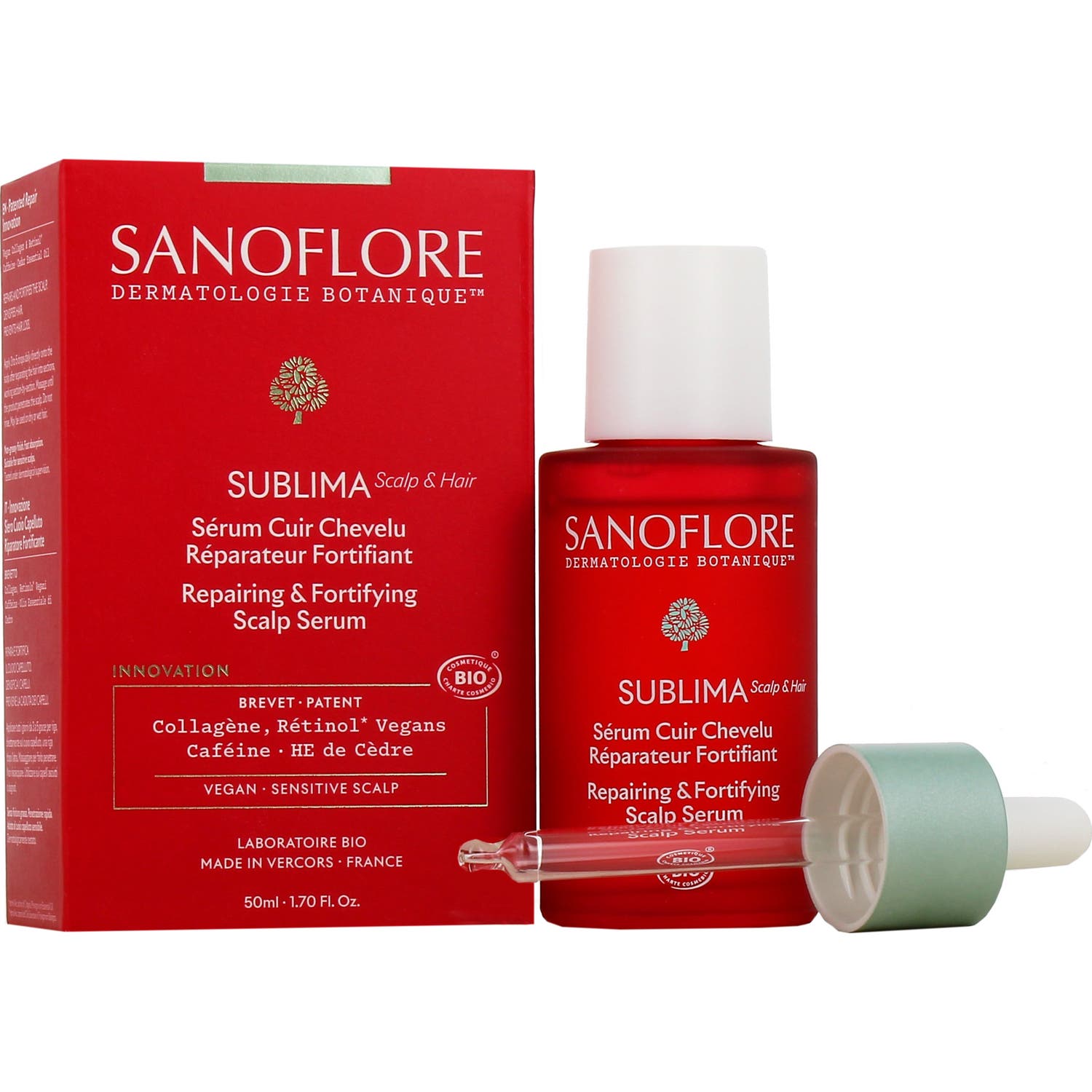 Sanoflore Sublima Sérum Cuir Chevelu Bio 50 Ml Taille 3
