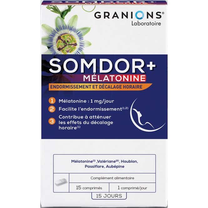 Granions Granions® Somdor+ Mélatonine Comprimé(S) 15 Pc(S) Enfants - Image 2