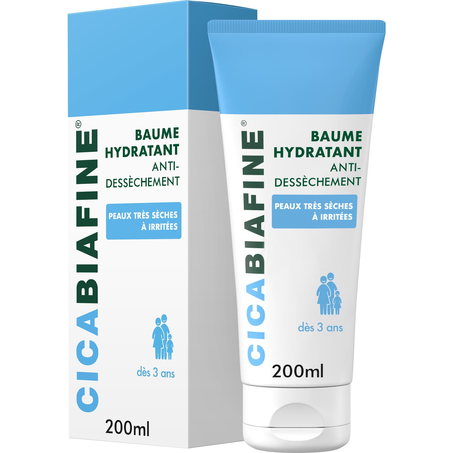 Cicabiafine Baume Hydratant Corporel Quotidien 200ml