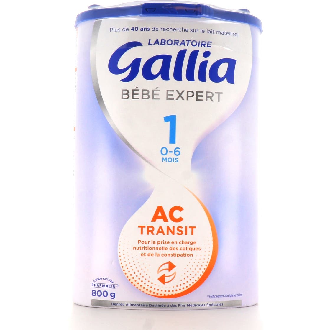 Gallia Bébé Expert AC Transit 1er Âge 800g