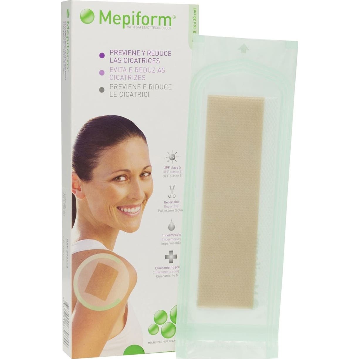 Mepiform Pansements Cicatrices 4x30cm 5 Unités