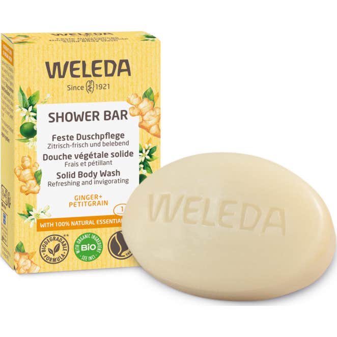 Weleda Douche Végétale Solide Gingembre & Petitgrain - Image 4