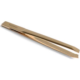 Innoxa Pince à Épiler Mors Biais Dorée Inox 9,6cm