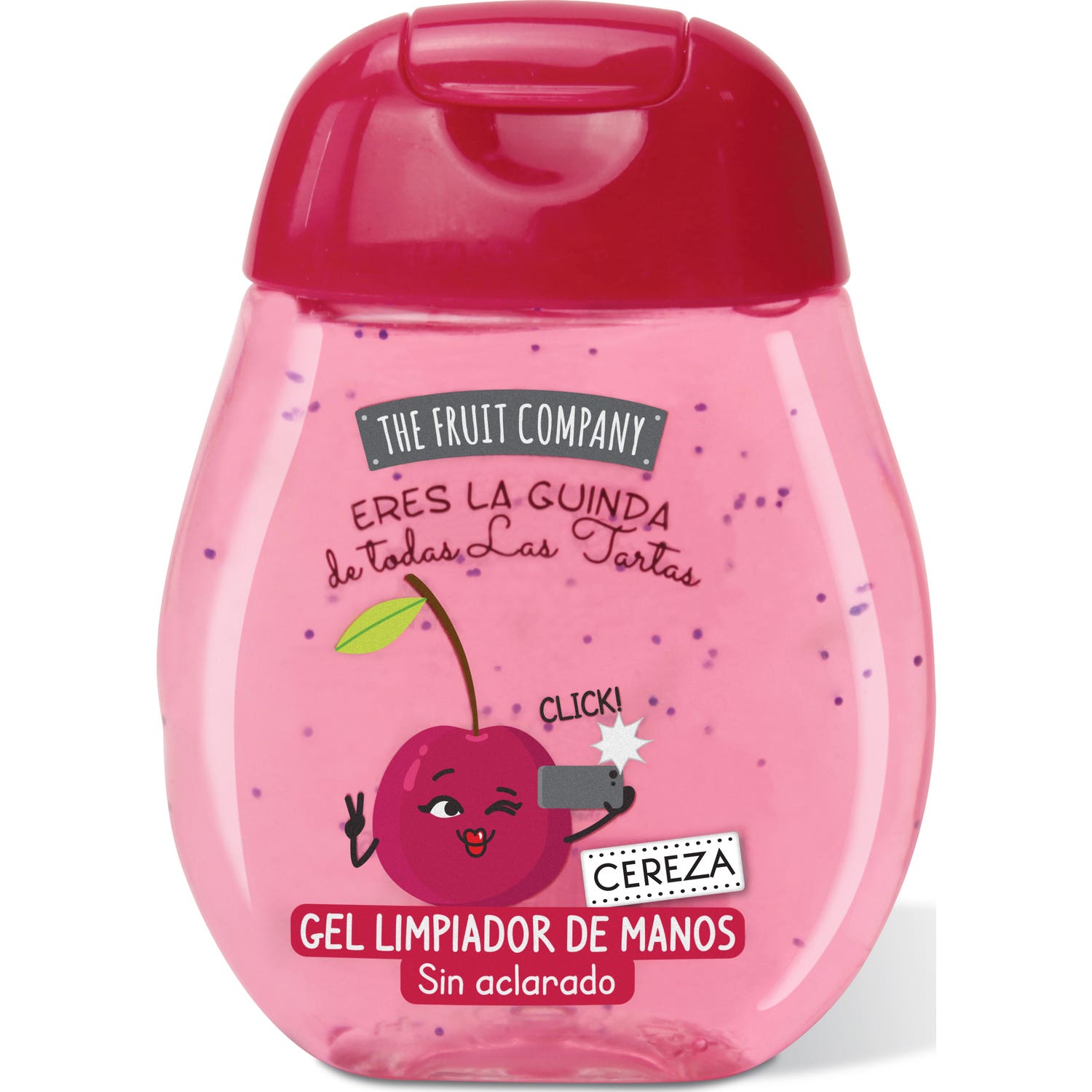The Fruit Company Gel Limpiador de Manos Cereza 45ml