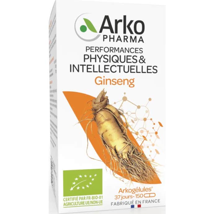 Arkopharma Arkogélules Ginseng BIO 150gélules