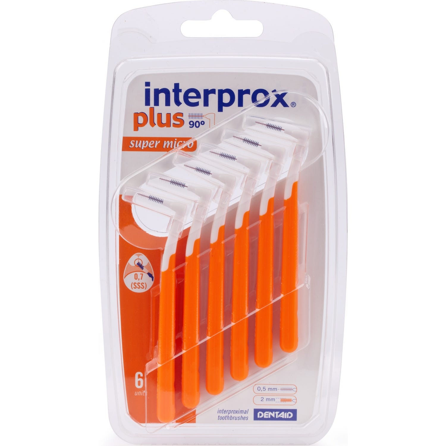 Dentaid Interprox Plus Super Micro Brossettes Interdentaires 6 unités