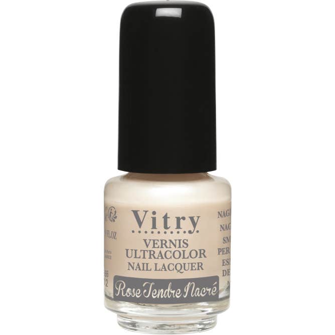 Vitry Mini Vernis Couleur Rose Tendre Nacré 4ml