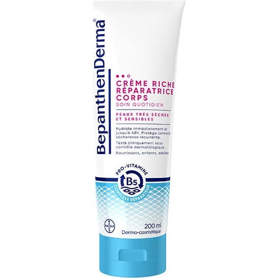 BepanthenDerma Crème Riche Réparatrice Corps 200ml