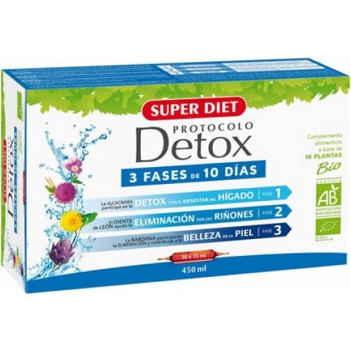 Protocole Detox Superd Amp15ml 30