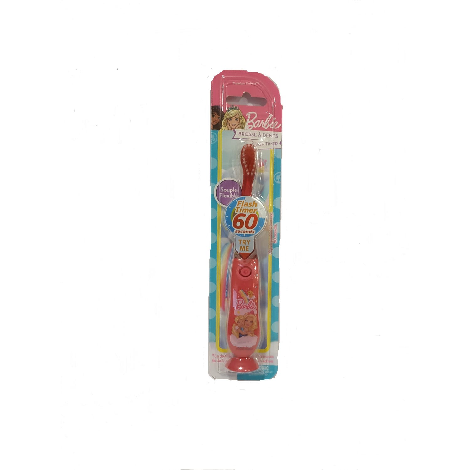 Tinokou Brosse à dents Luminous Barbie Kids Barbie lumineuse