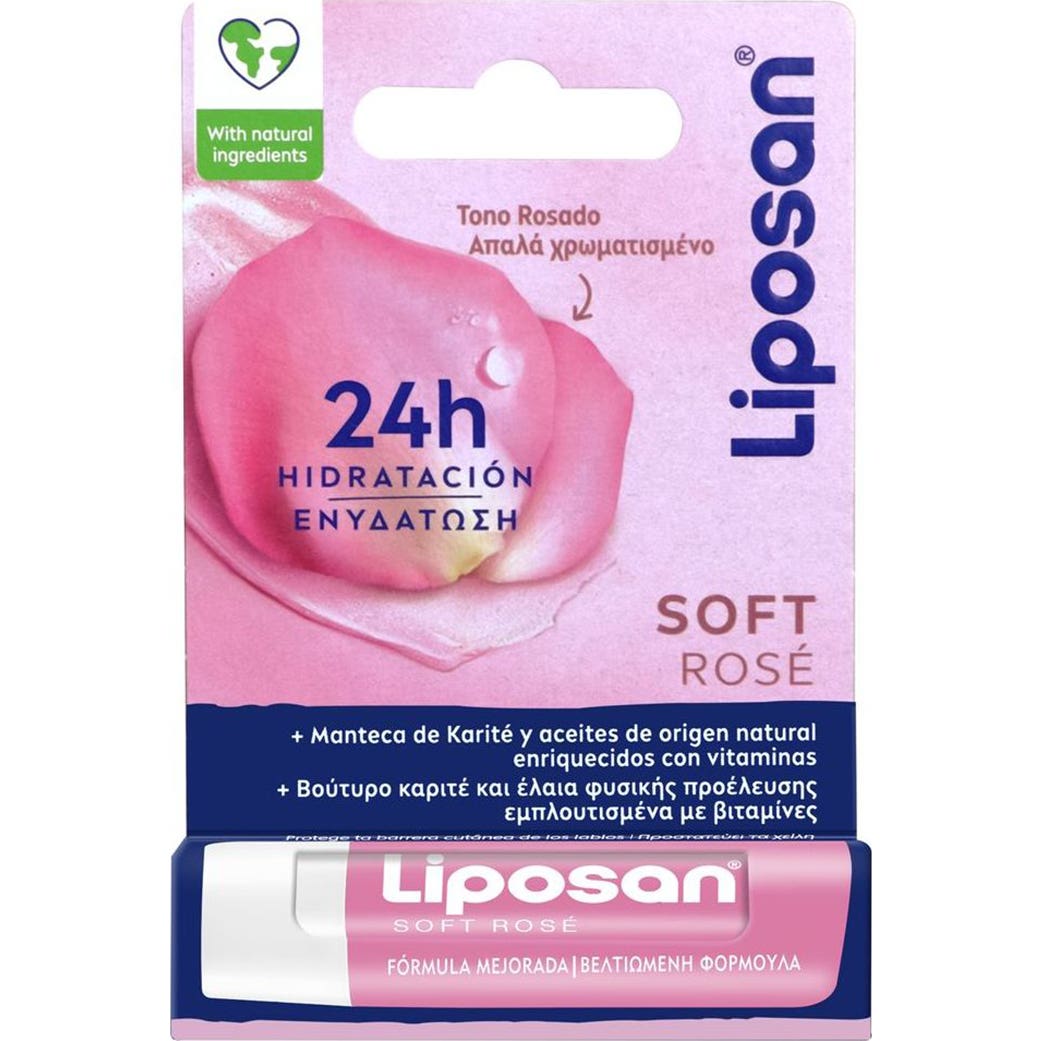 Liposan Soft Rose Baume Lèvres 4.8g