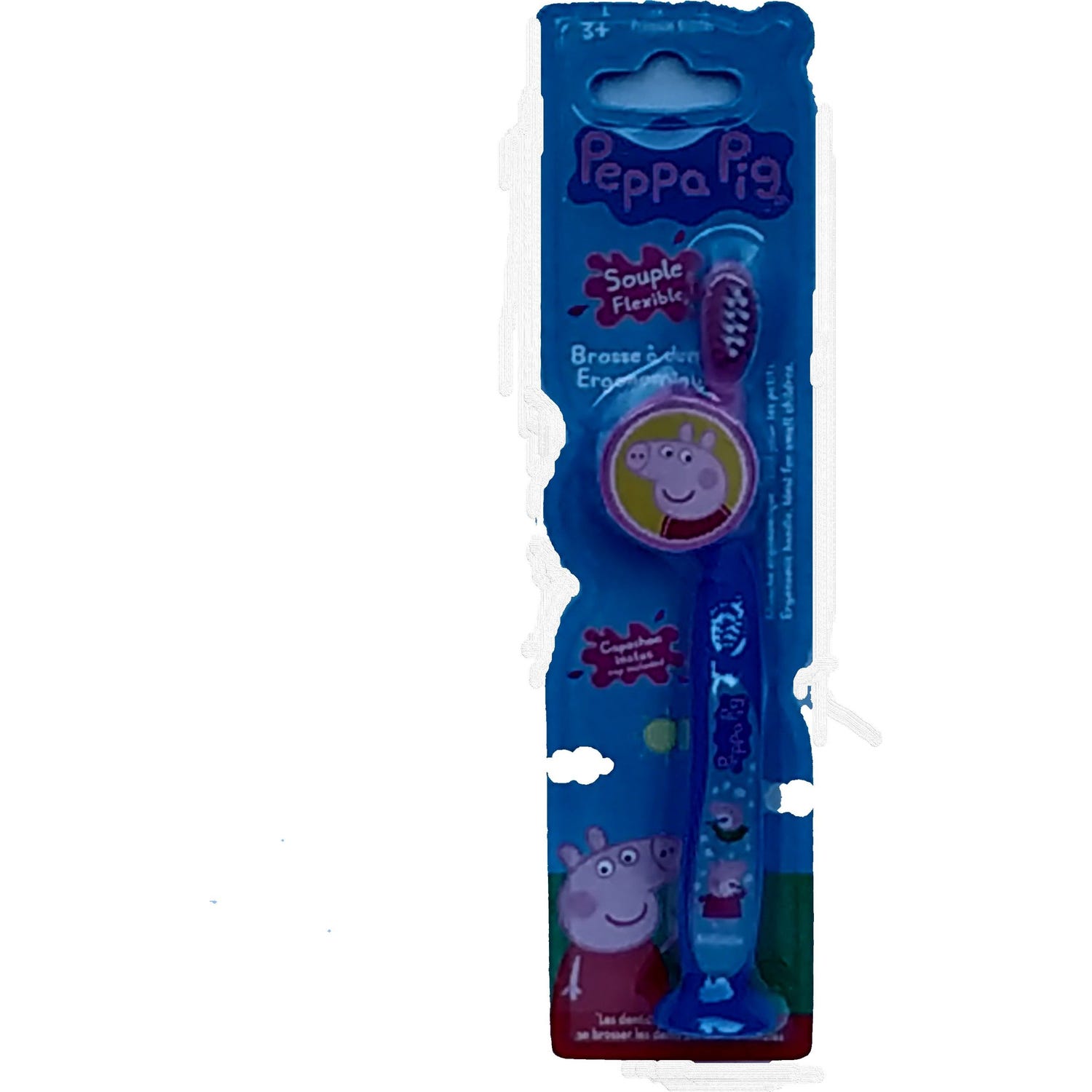 Brosse à dents ergonomique Tinokou Peppa Piga Piga pour enfants