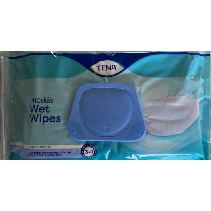 Tena Wep Wipe 3 En 1 48 Lingettes