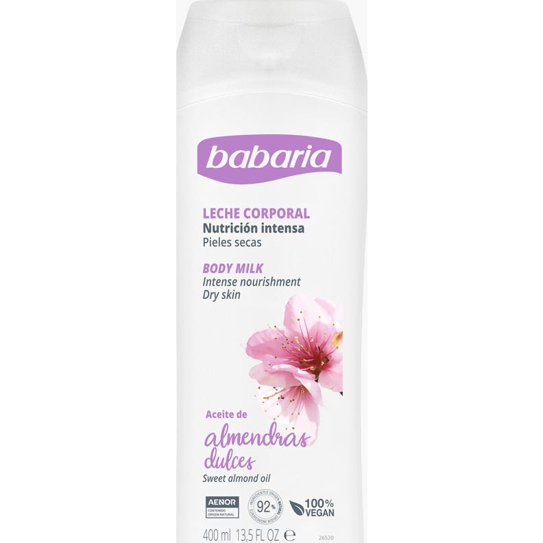 Babaria Crème pour le corps aux amandes 400ml