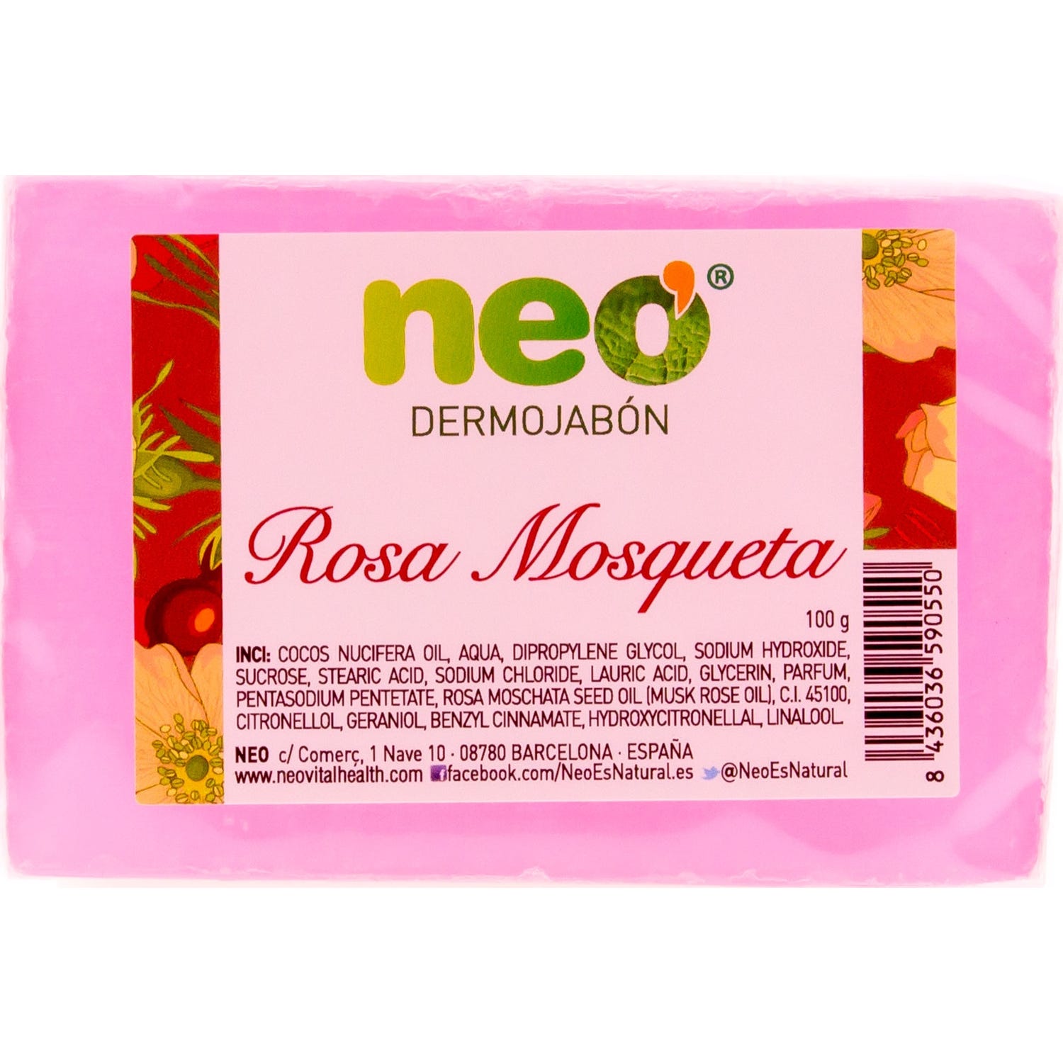 Neo Rose Hip Oil Oil Soap Pill 100 G