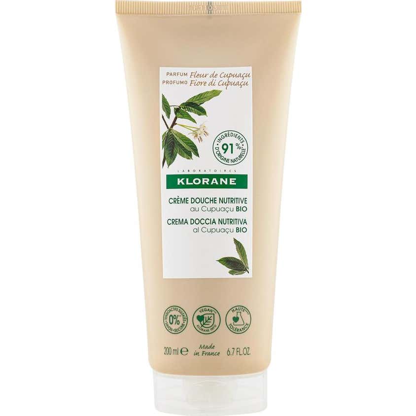 Klorane Crème Douche Nutritive Au Cupuaçu Bio 200ml
