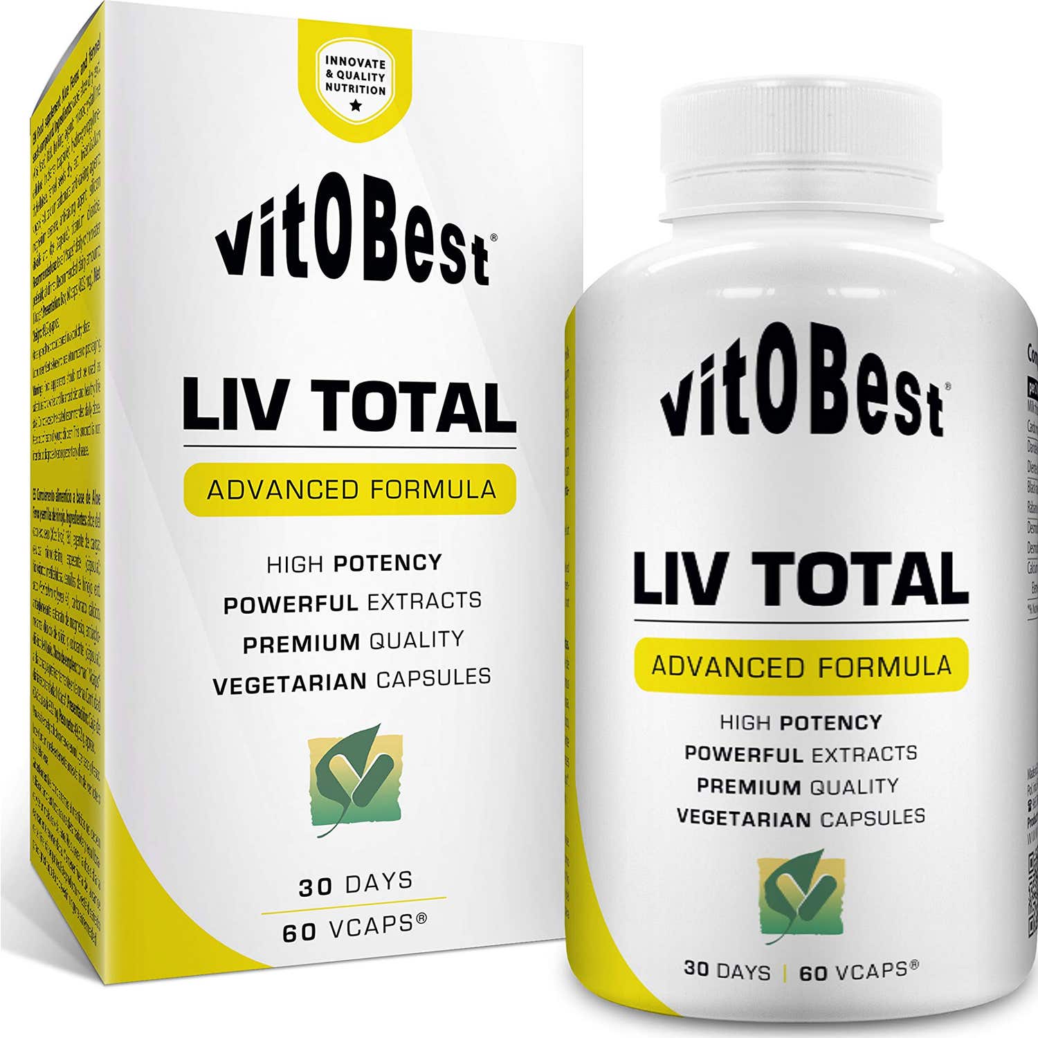 Vitobest Liv Total 60 Capsules