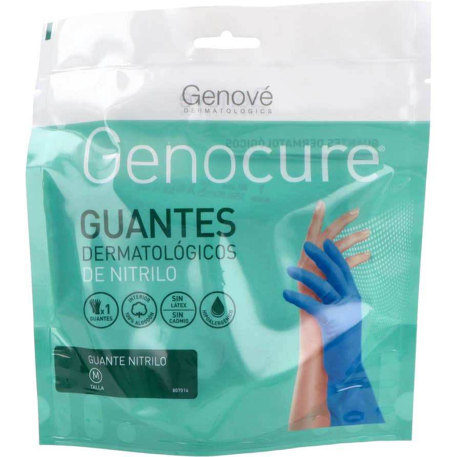 Genové gants en Nitrile T-medium 2 pcs