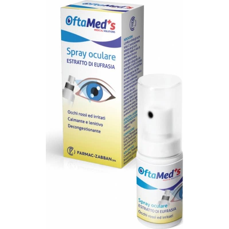 Farmac-Zabban Oftamed's Eye Spray Extrait d'euphorbe 10ml