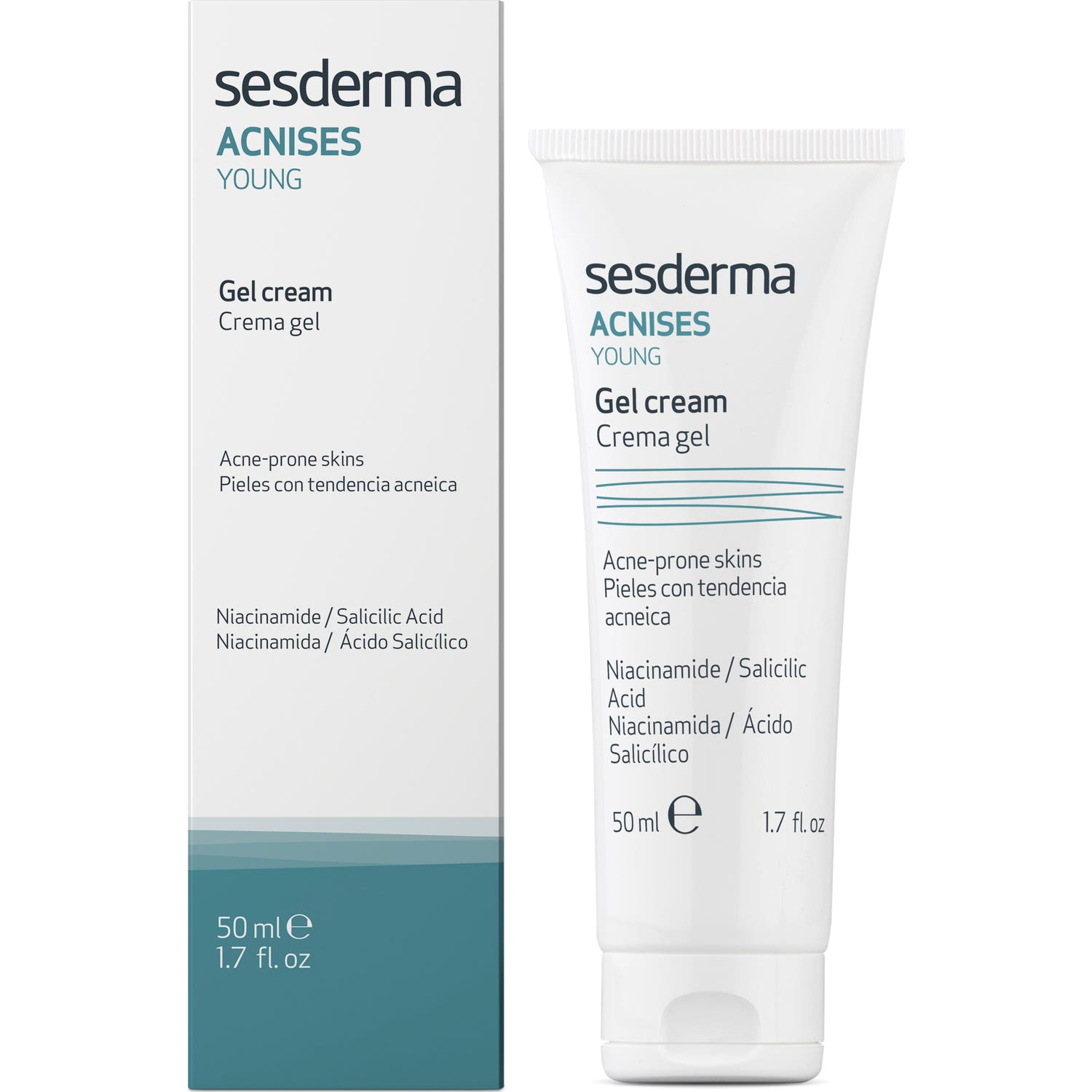 Sesderma Acnises Young Gel-crème hydratant 50 ml
