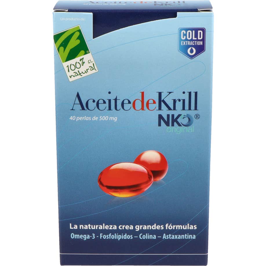 Huile de krill Nko 100% naturelle 40 gélules de 500mg