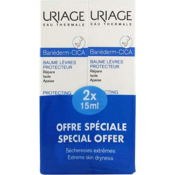 Uriage Promo Bariederm Cica Lips 15 Ml Duplo