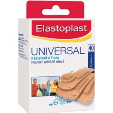 Elastoplast Pansements Pansements Universel Plastique 4 Formats X40 - Image 2