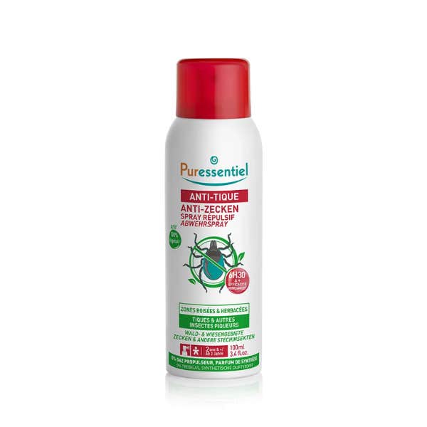 Puressentiel Anti-Tique Spray Répulsif 100 ml