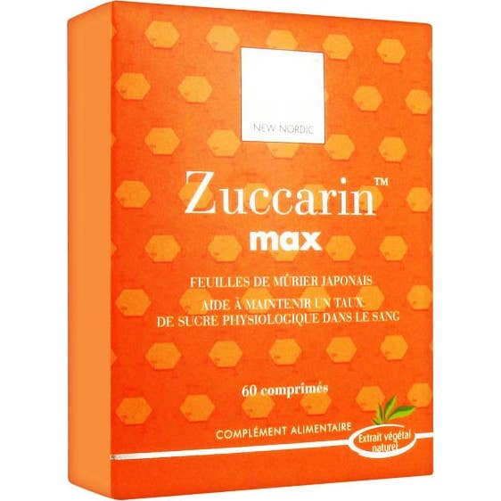 New Nordic Zuccarin Murier 60 Comprims