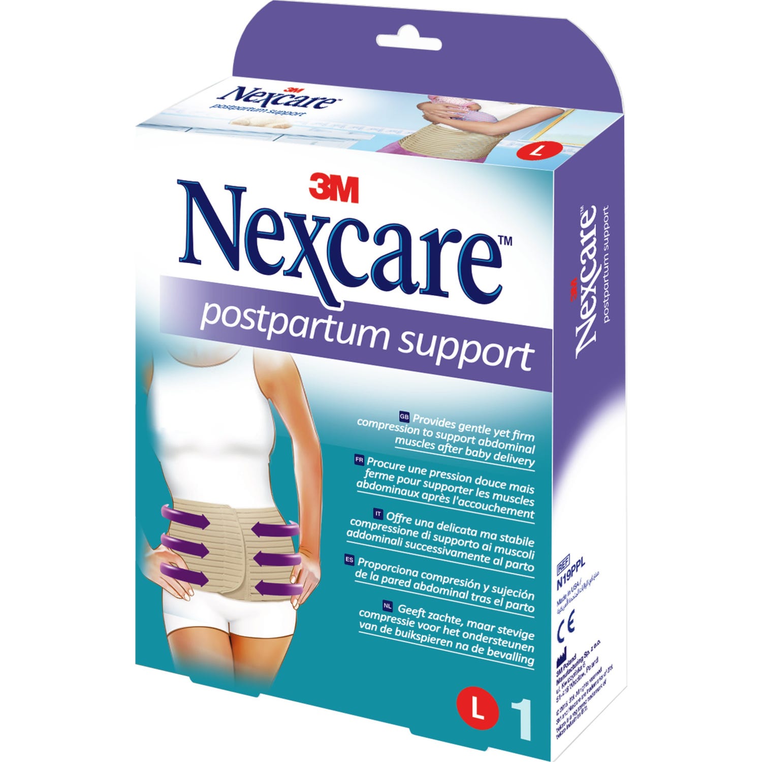 Nexcare™ postpartum girdle T-L 1ud