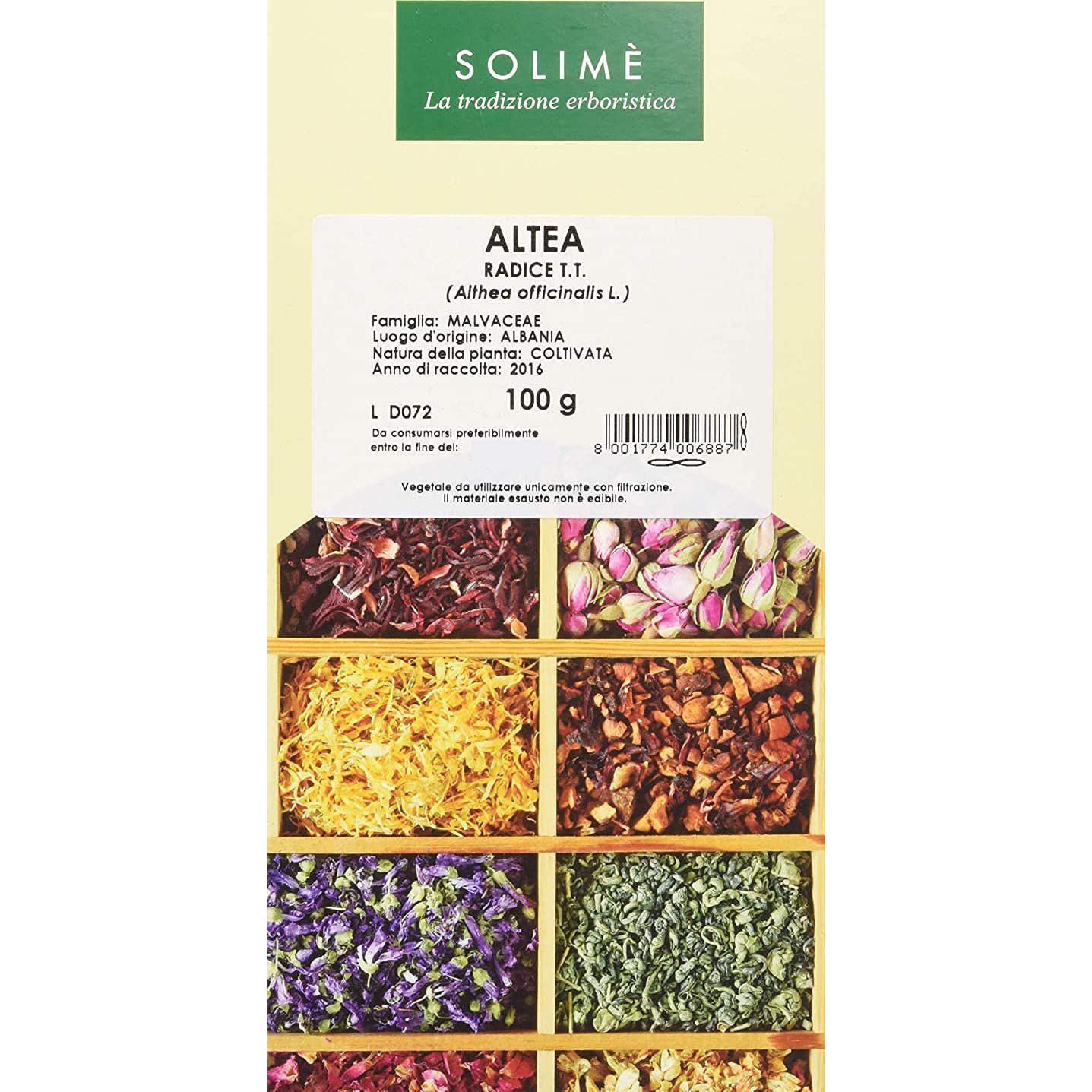 Solime Racine de Guimauve Infusion 100g