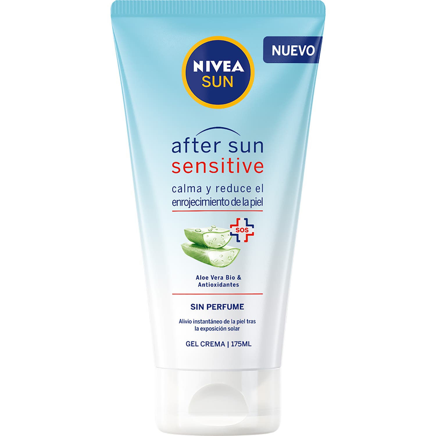 Nivea Sun After Sun Sensitive Gel Cream Non Parfumé 175ml