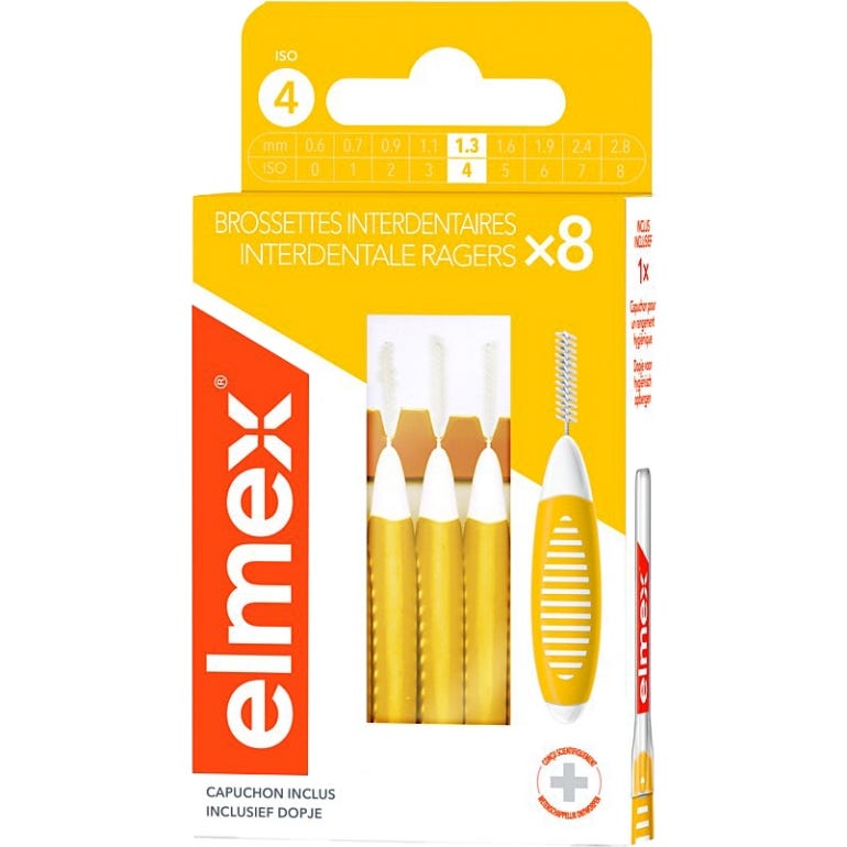 Elmex Brossette Interdentaire 1.3 mm 8uts