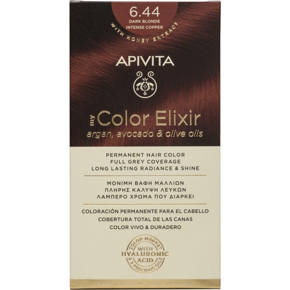 Apivita My Color Elixir 6.44 Intense Dark Coppery Blonde