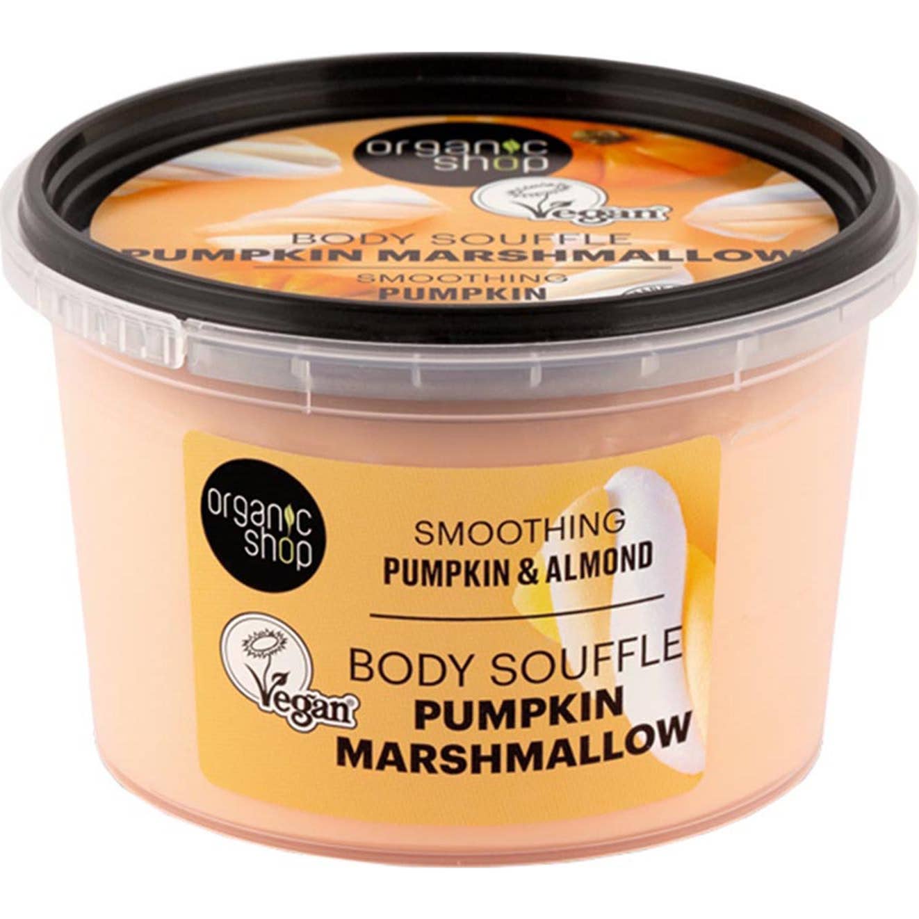 Organic Shop Pumpkin & Almond Body Souffle Marshmallow 250ml
