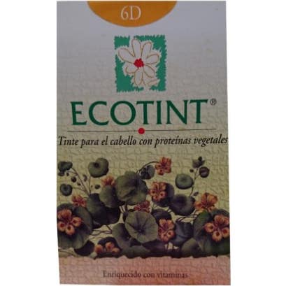 Teinture pour cheveux Ecotint 6D Dark Golden Blonde 130ml
