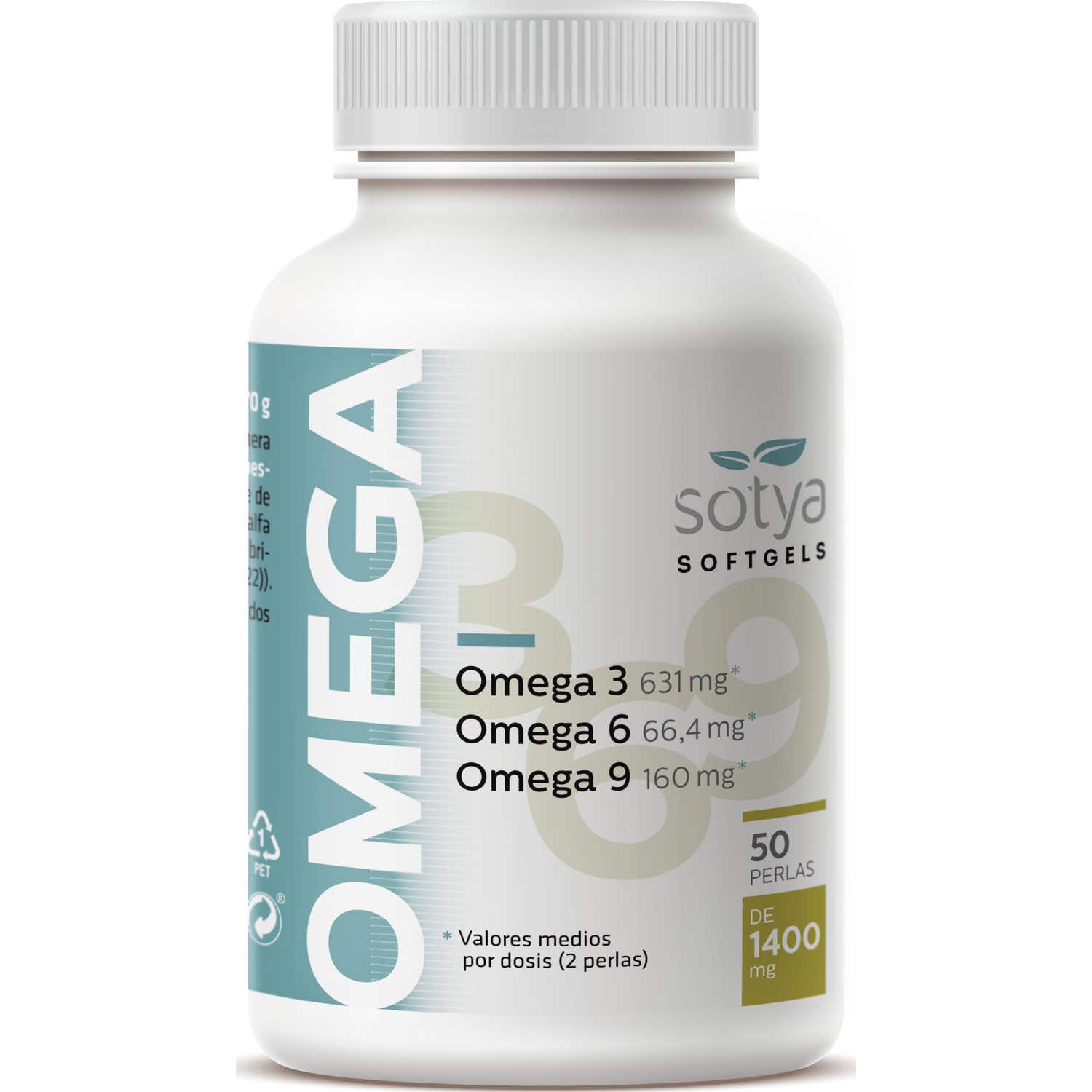 Sotya Oméga-3-6-9 1400 mg 50 capsules