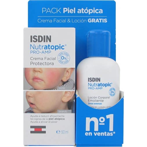 Pack Nutratopic Crème Visage 50ml + Loción 100ml