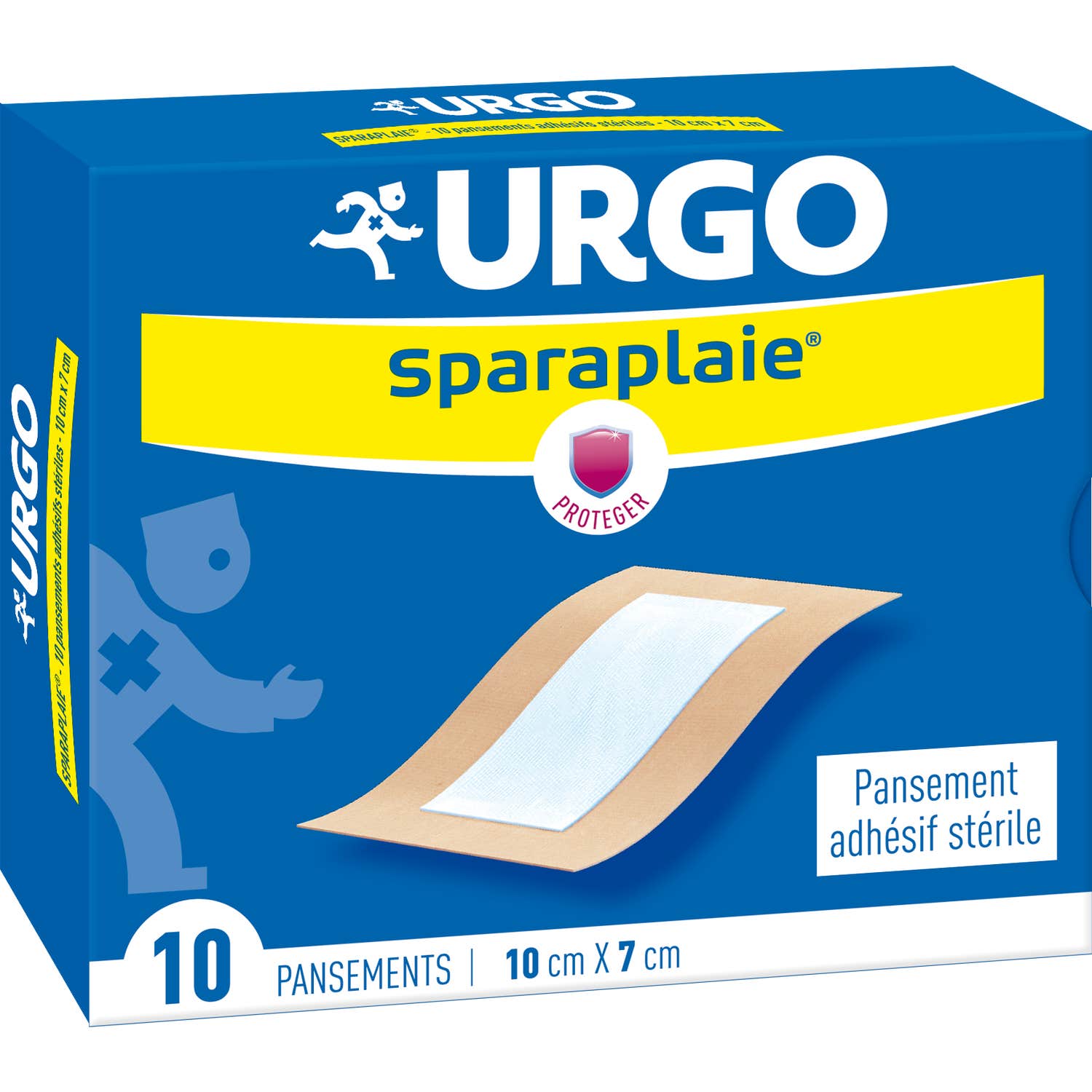 Urgo Sparaplaie 10 Pansements 10cm x 7cm