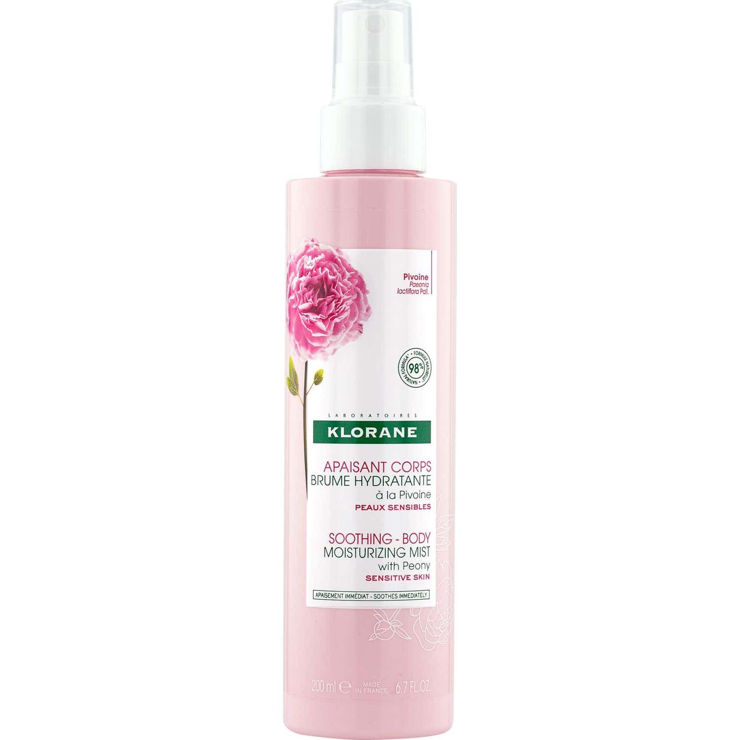 Klorane Brume Hydratante Pivoine 200ml