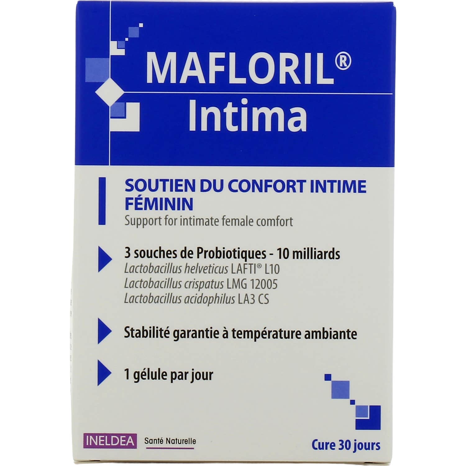 Ineldea Mafloril Intima Confort Intime 30 Gélules