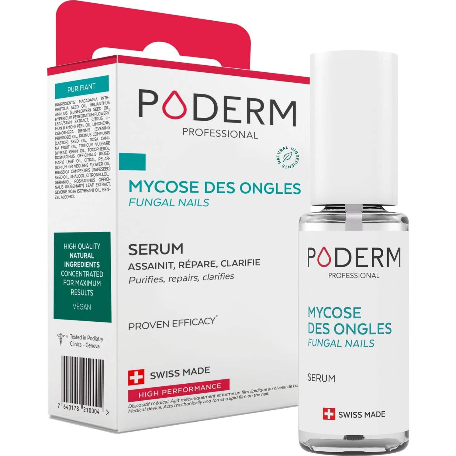 Poderm Professional Serum Mycose des Ongles 8ml