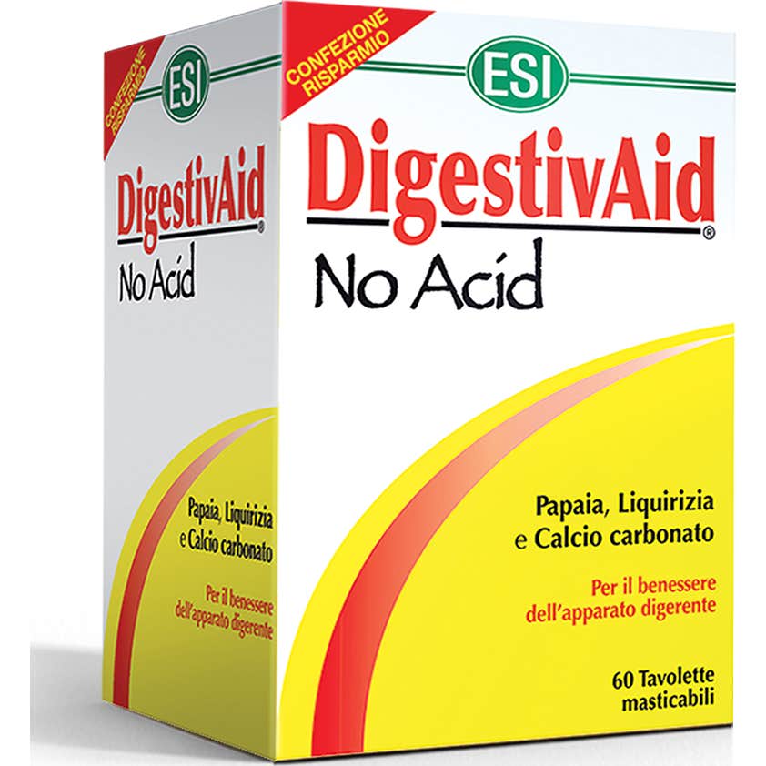 ESI Digestivaid No Acid 60 comprimés
