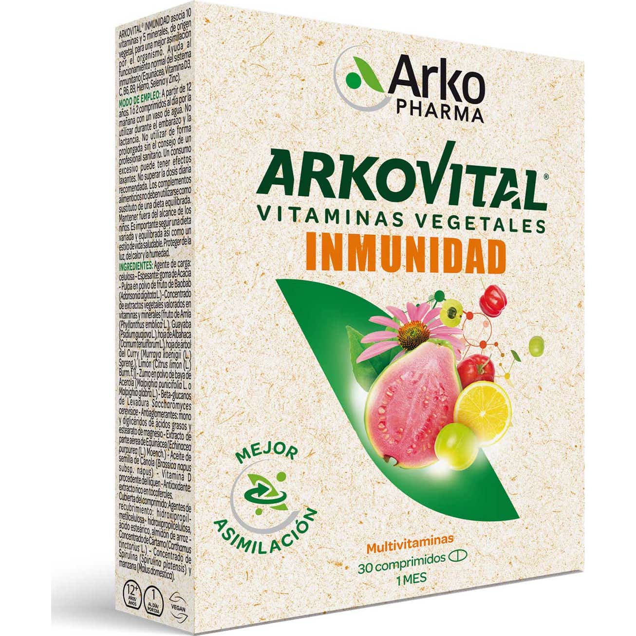 Arkovital Pure Energy Immunoplus 30 Comp
