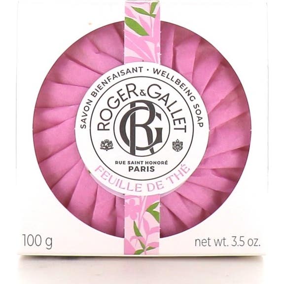 Roger & Gallet Savon Bienfaisant Feuille de Thé 100g
